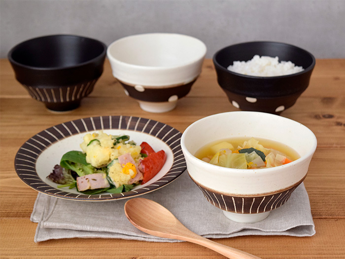 ブラウンベルト　お茶碗