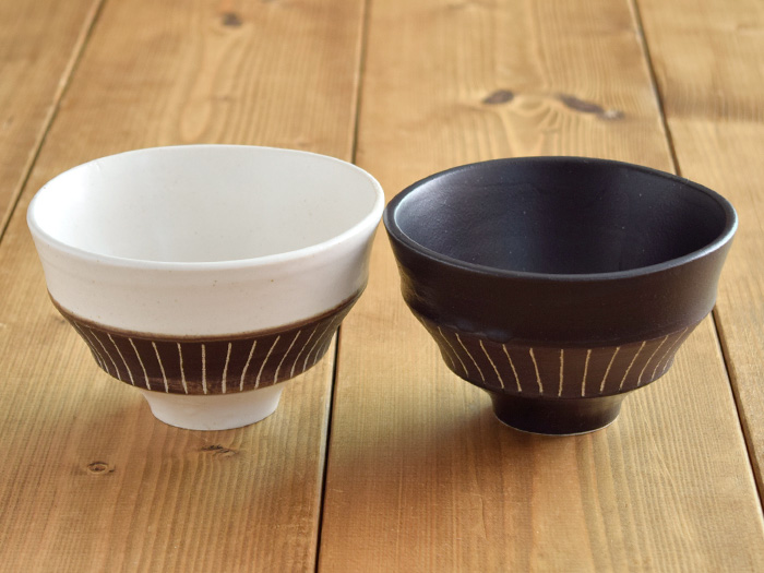 ブラウンベルト　お茶碗