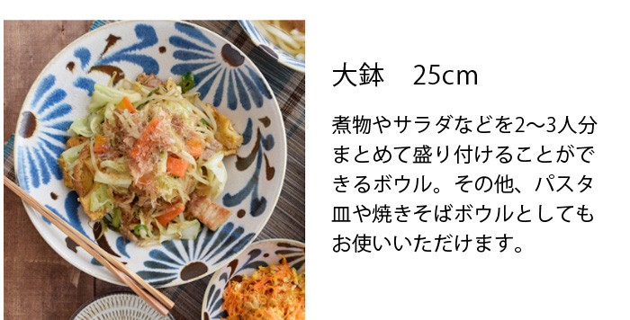 大鉢　25cm　琉球リーフ