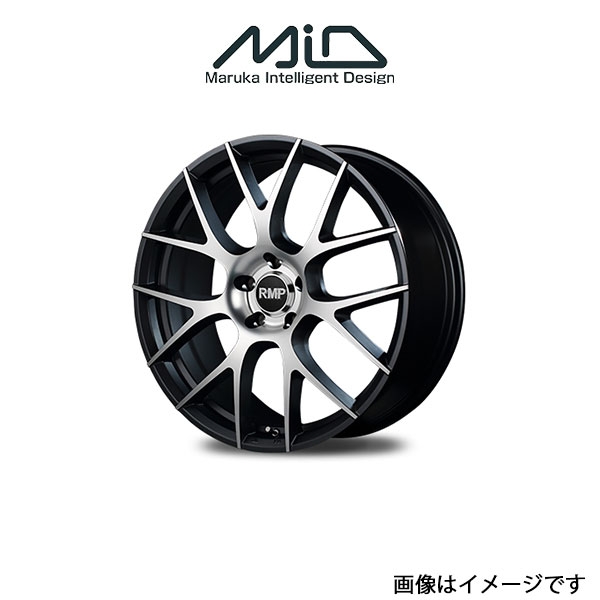 MID RMP 027F アルミホイール 1本(17×7J 5-114.3 INSET40)プリウス α 40系 在庫限り超特価