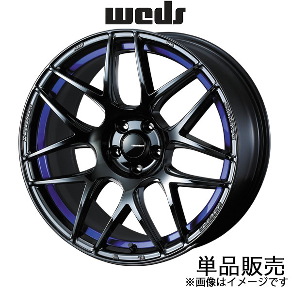 ウェッズスポーツ SA27R ラフェスタハイウェイスター CWE系 18インチ アルミホイール 1本 ブルーライトクロームII 0074233 WEDS WedsSport | WEDS