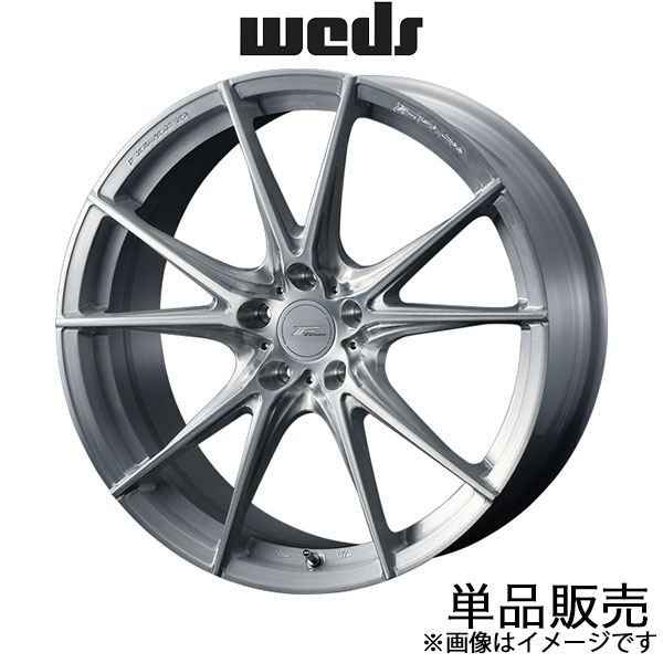 エフゼロ FZ-2 レガシィB4 BN系 20インチ アルミホイール 1本 ブラッシュド 0039018 WEDS F-ZERO FZ-2 | WEDS