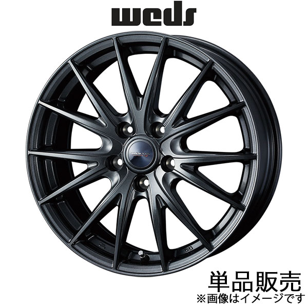 ヴェルバスポルトII クラウン 210系 19インチ アルミホイール 1本 ディープメタルII 0039638 WEDS STYLISH WHEELS VELVA SPORT II