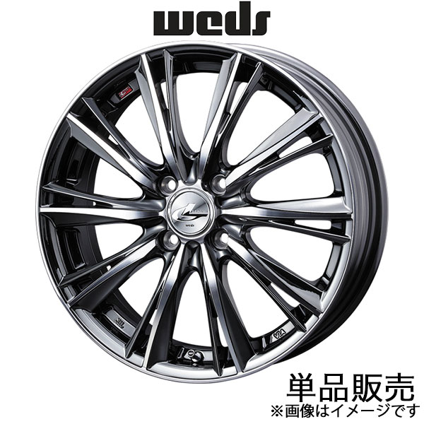 レオニスWX ミラージュ A03A/A05A 14インチ アルミホイール 1本 ブラックメタルコート/ミラーカット 0033856 WEDS LEONIS WX | WEDS