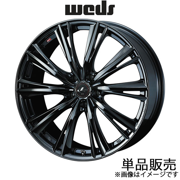 レオニスWX エルグランド E51 18インチ アルミホイール 1本 ブラックメタルコート1 0039270 WEDS LEONIS WX | WEDS
