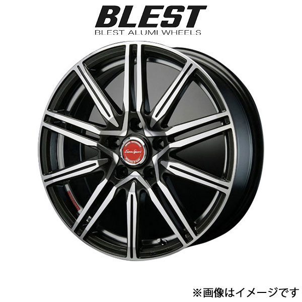 BLEST - 乳ぶさ ユーロスポーツレグルス A1 軽銀車輪 4本 ノア/ヴォクシー 80系(17×6.5J 5-114.3 INSET52 メタルブラックポリッシュ) タイヤ、ホイール-車、バイク、自転車-自動車