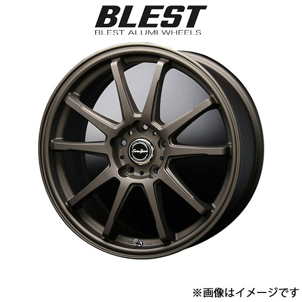 ブレスト ユーロスポーツ タイプ SS-01 アルミホイール 1本 ヴェゼル RU1/2/3/4(18×7J 5-114.3 INSET48 マットブロンズ)BLEST｜t-four2010