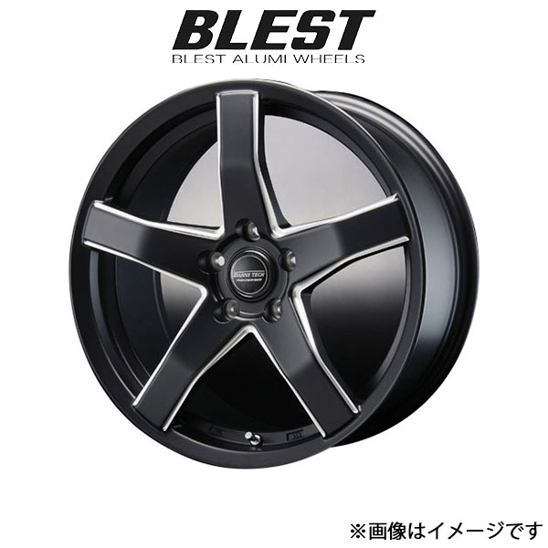 ブレスト バーンズテック V-05 アルミホイール 4本 CR-V RM1/4(19×7.5J 5-114.3 INSET50 セミグロスブラック)BLEST Bahns Tech V-05