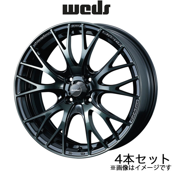 ウェッズスポーツ SA20R ムーヴキャンバス LA800系 16インチ アルミホイール 4本 ウォースブラッククリア 0072719 WEDS WedsSport SA20R