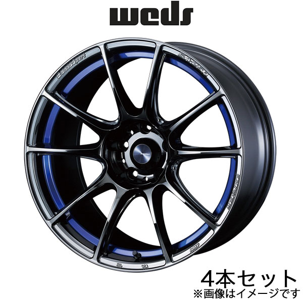 ウェッズスポーツ SA25R ヴォクシー 80系 18インチ アルミホイール 4本 ブルーライトクロームII 0073726 WEDS WedsSport SA25R