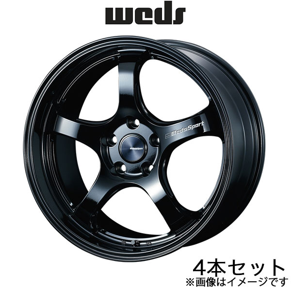 ウェッズスポーツ RN-05M LS460/LS460L/LS600h/LS600hL  40系 18インチ アルミホイール 4本 グロスブラック 0072769 WEDS WedsSport RN-05M | WEDS