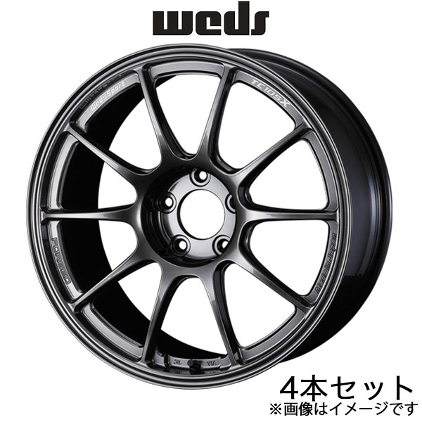 ウェズスポーツ TC105Xフォージド フェアレディZ Z34/HZ34 18インチ アルミホイール 4本 EJチタン 0073960 WEDS WedsSport TC105X FORGED : 0073960 qq e f2 291t : T FOUR 自動車のパーツ用品専門店