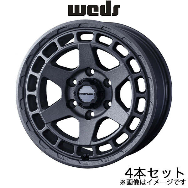 ウェッズアドベンチャー マッドヴァンスX タイプS NV200 バネット M20 14インチ アルミホイール 4本 フリントグレイ 0041607 WEDS MUDVANCE | WEDS