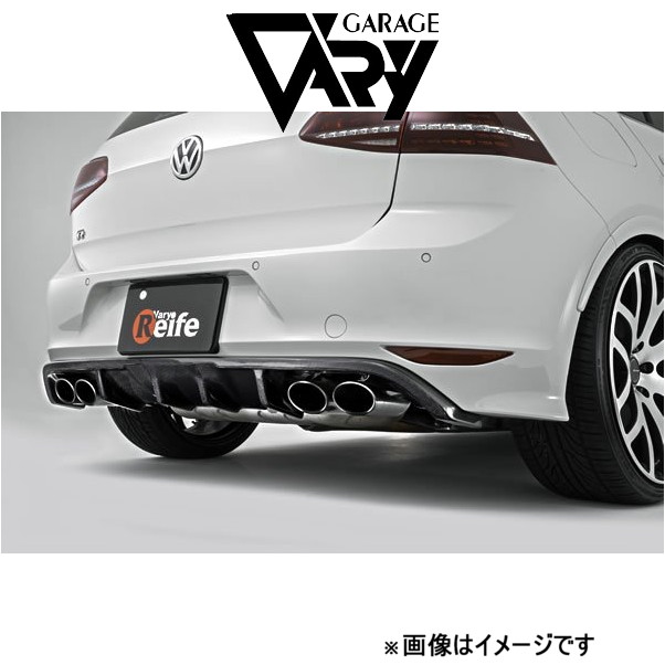 ガレージベリー リアディフューザー ゴルフ7 R 6355 GARAGE VARY 外装 エアロ :6355 qq e f2 1239t:T FOUR 自動車のパーツ用品専門店