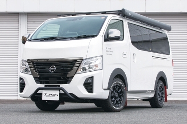 ジャオス NV350キャラバン E26系[標準幅]フロントブッシュバー B180486BK JAOS | JAOS | 01