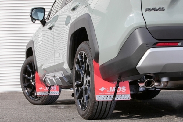 ジャオス RAV4 50系[Adventure]マッドガードIII フロントセット(レッド)B621125F JAOS | JAOS | 01