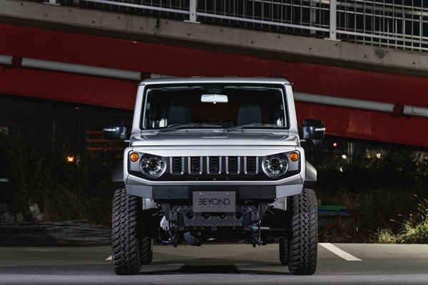 ビヨンドジャパン ジムニー/ジムニーシエラ JB64/JB74 バンパーレスエプロン(ブラック)スチール製 beble-01 BEYOND JAPAN エクステリア |  | 05