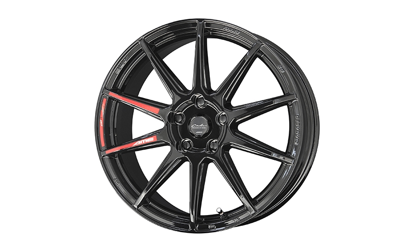 共豊 アルミホイール 4本 サーキュラー C10R ラパン HE33S(15×5.0J 4-100 INSET45 グロスブラック)KYOHO CIRCLAR C10R_画像1