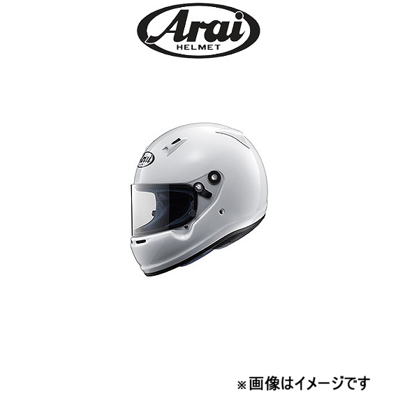 アライ  4輪競技専用 ヘルメット ジュニアカート用 サイズ54-56cm(S) CK-6K ホワイト Arai｜t-four2010