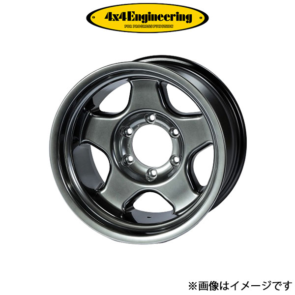 4x4エンジニアリング ブラッドレー V アルミホイール 1本 ランドクルーザー 70/60系(16×8.5J 6 139.7 INSET 30)4×4 Engineering BRADLEY :1 4x4 wheel qq e i 178t:T FOUR 自動車のパーツ用品専門店