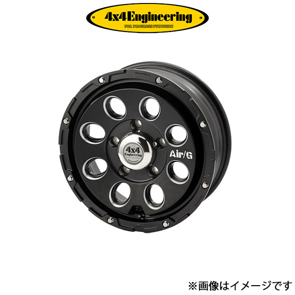 4x4エンジニアリング エアージー マッシヴ アルミホイール4本 ジムニー JA/JB系(16×5.5J 5 139.7 INSET22)4×4 Engineering Air/G Massive :4 4x4 wheel qq e i 377t:T FOUR 自動車のパーツ用品専門店