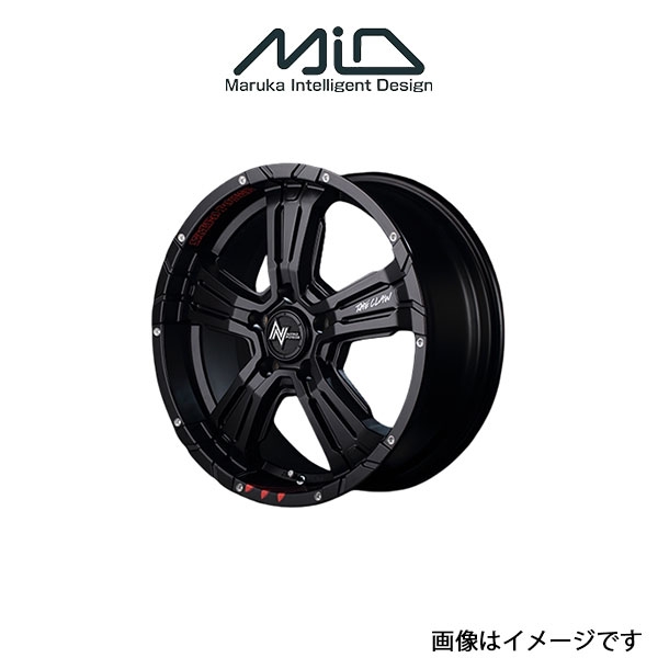 MID ナイトロパワー クロスクロウ GE アルミホイール 4本(17×7J 5-114.3 INSET40)メビウス 40系 NITRO POWER CROSSCLAW GE