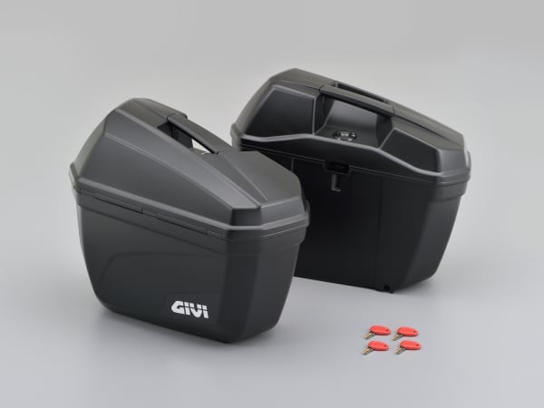 デイトナ バイク用 GIVI E22ND 無塗装ブラック 左右1セット バイク用品 90668 DAYTONA