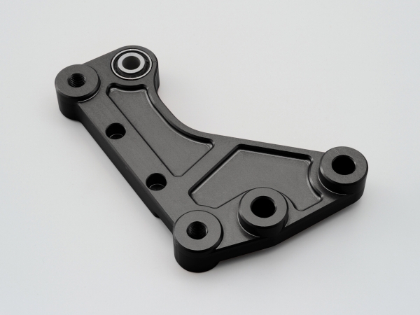 デイトナ バイク用 ローダウンプレート MAJSTY-S用 ブラック バイク用品 92453 DAYTONA