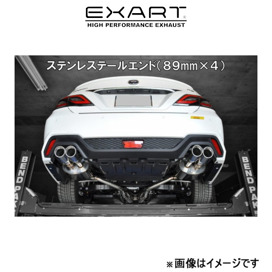 エクスアート iVSC マフラー クラウン 3BA ARS220 EA01 TY110 S EXART スポーツマフラー :EA01 TY110 S qq e f2 132t:T FOUR 自動車のパーツ用品専門店