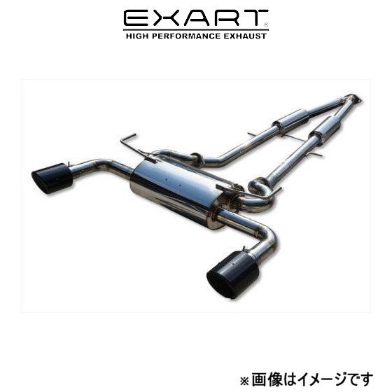 エクスアート ONE マフラー スカイライン 5BA RV37 EA02 NS101 C EXART スポーツマフラー :EA02 NS101 C qq e f2 243t:T FOUR 自動車のパーツ用品専門店