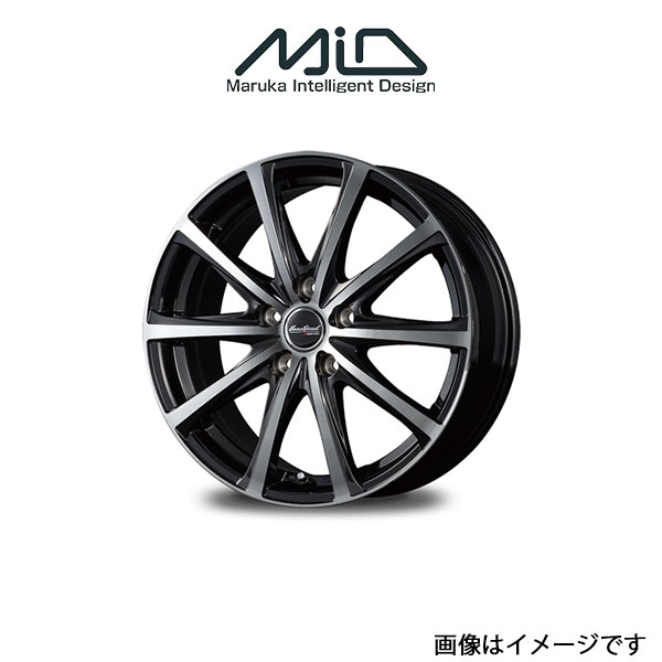 MID ユーロスピード V25 アルミホイール 1本(17×7J 5-114.3 INSET38