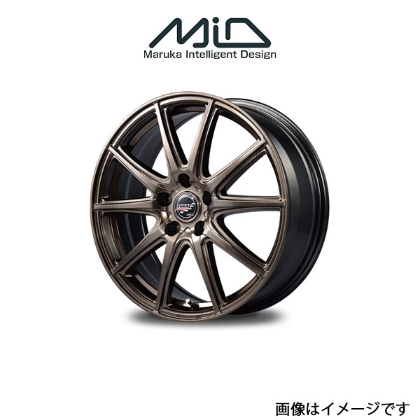 MID ファイナルスピード GRボルト アルミホイール 1本 MDX YD系(17×7J 5 114.3 INSET48 ハイメタブロンズ)FINALSPEED GR VOLT :1MID qq e f2 i 42087t:T FOUR 自動車のパーツ用品専門店