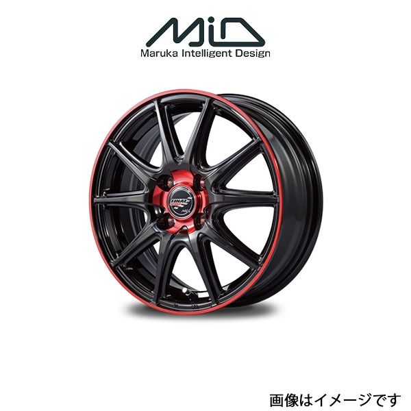 MID ファイナルスピード GRボルト アルミホイール 4本(15×5.5J 4-100 INSET43)デックス M400系 FINALSPEED GR VOLT