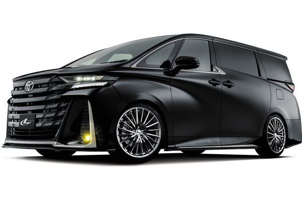レオニスFR クラウン 220/H20系 20インチ アルミホイール 1本 ブラックメタルコート/ミラーカット 0041696 WEDS LEONIS FR | WEDS | 01