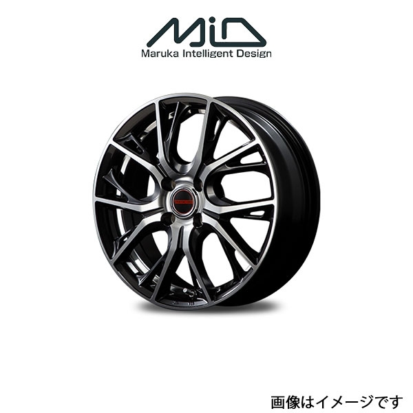 MID ヴァーテックワン グレイブ アルミホイール 1本 ロッキー 200系(17×6.5J 4 100 INSET45 ダイヤモンドブラック)VERTEC ONE GLAIVE :1MID qq e f2 i 16289t:T FOUR 自動車のパーツ用品専門店