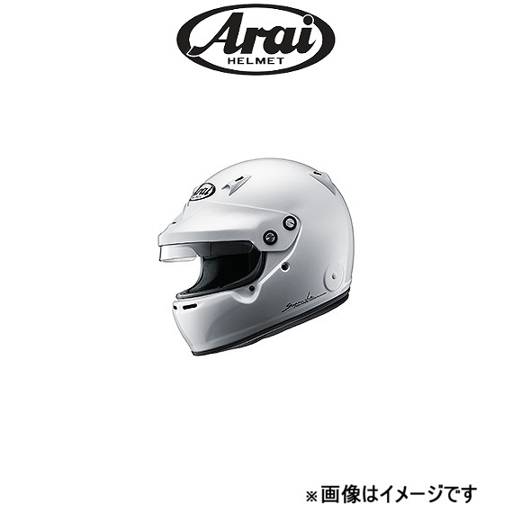 アライ 4輪競技専用 クローズドカー ヘルメット ラリー用 サイズM GP-5WP 8859 ホワイト Arai｜t-four2010