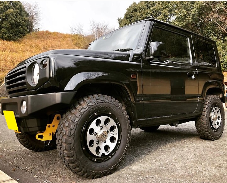 4x4エンジニアリング エアージー マッシヴ アルミホイール4本 ジムニー JA/JB系(16×5.5J 5-139.7 INSET22)4×4 Engineering Air/G Massive｜t-four2010｜03