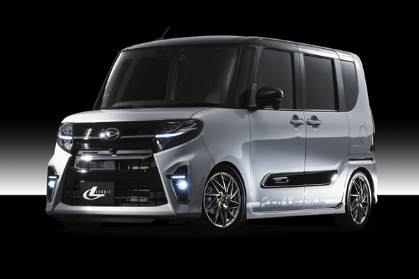 レオニスIT スペーシア/スペーシアベース MK53S/MK33V 16インチ アルミホイール 1本 パールブラック/チタントップ 0040571 WEDS LEONIS ITの画像