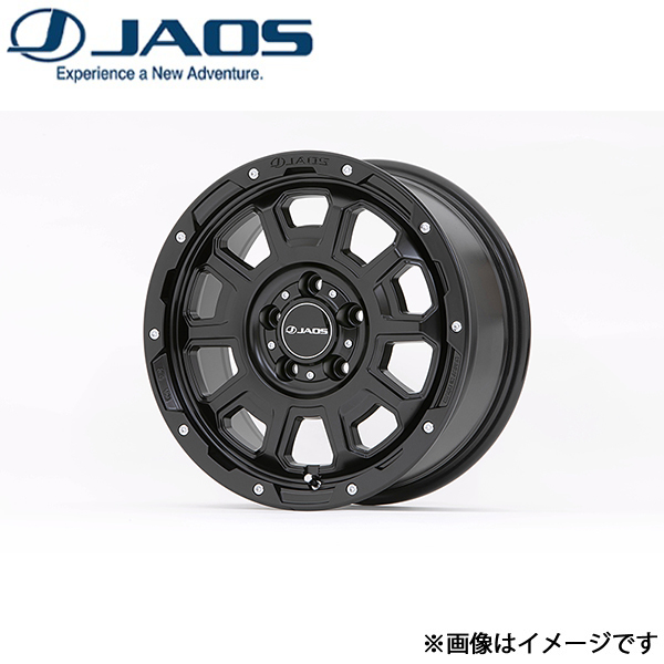 ジャオス アダマスBL5 デリカ D:5 アルミホイール 4本(16×7J 5-114.3 +40 マットブラック)B900670MB JAOS ADAMAS BL5 ホイール