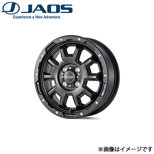 ジャオス アダマスBL5 ハスラー MR31S/MR41S系 アルミホイール 4本(15×5J 4-100 +46 マットブラック)B901550MB JAOS ADAMAS ホイール