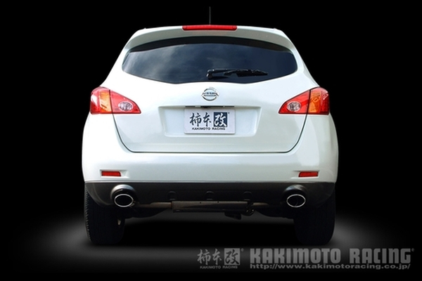 柿本改 ムラーノ CBA-PNZ51 KRnoble Ellisse クリスタル マフラー JASMA認定 N51384A 柿本レーシング スポーツマフラーの画像