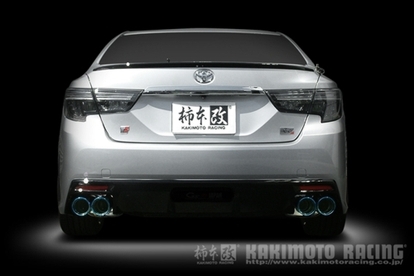 柿本改 マークX GRスポーツ/G's DBA-GRX130 Class KR マフラー JQR認証