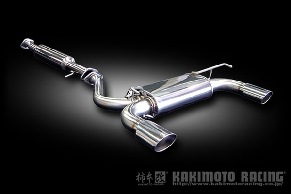 柿本改 スカイライン クーペ DBA-CKV36 KRnoble Ellisse クリスタル マフラー JASMA認定 N51382A 柿本レーシング スポーツマフラーの画像