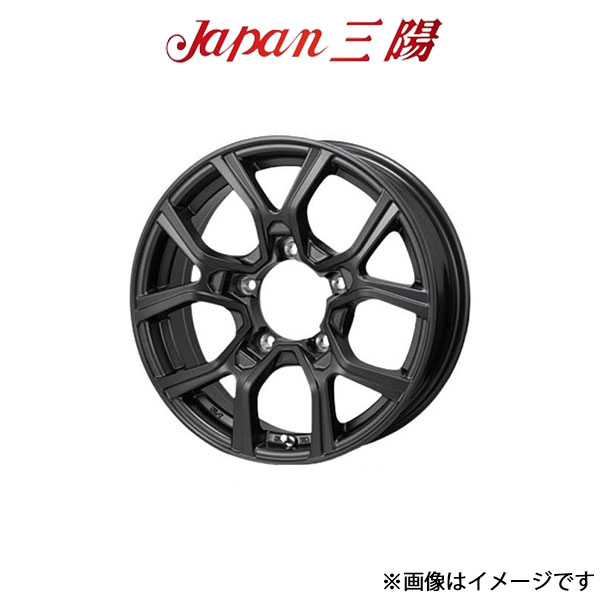 ジャパン三陽 カゼラ H301 アルミホイール 1本 ジムニーシエラ JB74W(16×5.5J 5 139.7 INSET0 マットガンメタ)Japan三陽 KAZERA H301 :1 japa3 qq e f2 i 3916t:T FOUR 自動車のパーツ用品専門店