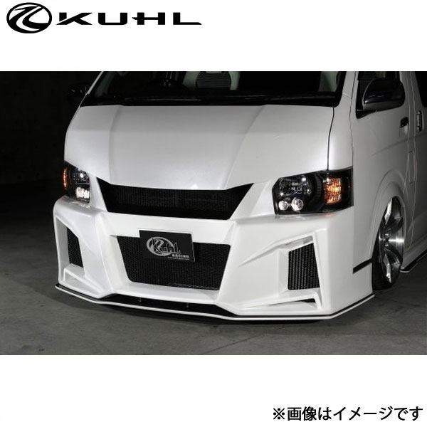 クール ハイエース 200系[4型以降ワイド]エアロキット BASIC SET 7点セット 未塗装 Ver4 200W-GT KUHL エアロ 外装パーツ | 