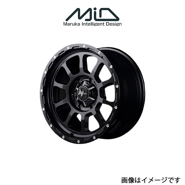 MID ナイトロパワー M10パーシング アルミホイール 1本 ハイエース/レジアスエース 200系(16×6.5J 6 139.7 INSET38 セミグロスブラック) :1MID qq e f2 i 26292t:T FOUR 自動車のパーツ用品専門店