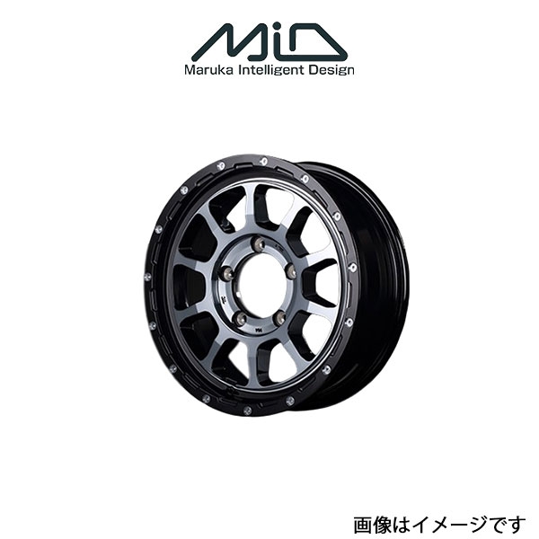 MID ナイトロパワー M10パーシングJ アルミホイール 1本 ジムニー 23系(16×5.5J 5 139.7 INSET20 ブラック/DC+マシニング)NITRO POWER :1MID qq e f2 i 2555t:T FOUR 自動車のパーツ用品専門店