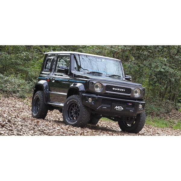 MID ナイトロパワー M26クロスファング アルミホイール 1本 ハイエース/レジアスエース 200系(17×6.5J 6-139.7 INSET38 バレルブラック) | マルカサービス | 01