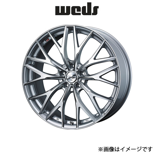 ウェッズ レオニス MX アルミホイール 1本 ステップワゴン RG2/RG4 17インチ ハイパーシルバーIII/SCマシニング 0037416 WEDS LEONIS MX :0037416 qq e f2 11150t:T FOUR 自動車のパーツ用品専門店