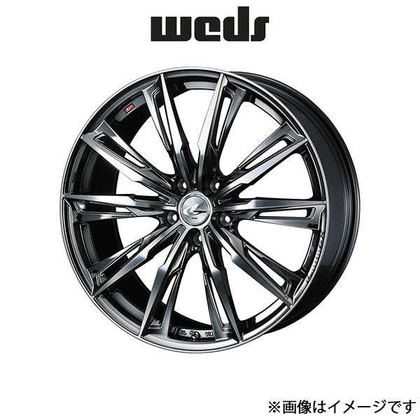 ウェッズ レオニス GX アルミホイール 1本 ヴァンガード 30系 18インチ ブラックメタルコート/ミラーカット 0039374 WEDS LEONIS GX｜t-four2010